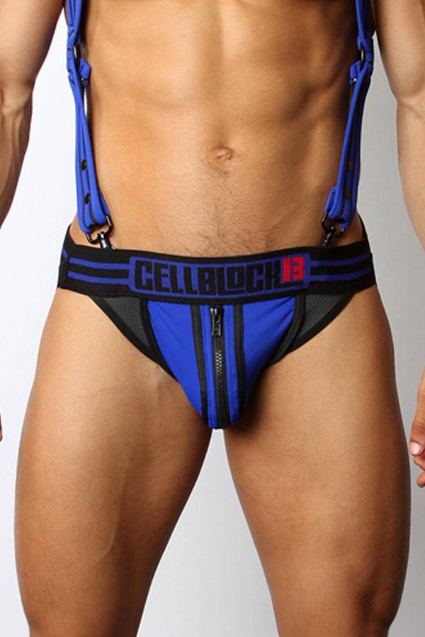 CellBlock Triple Threat Zipper Jockstrap