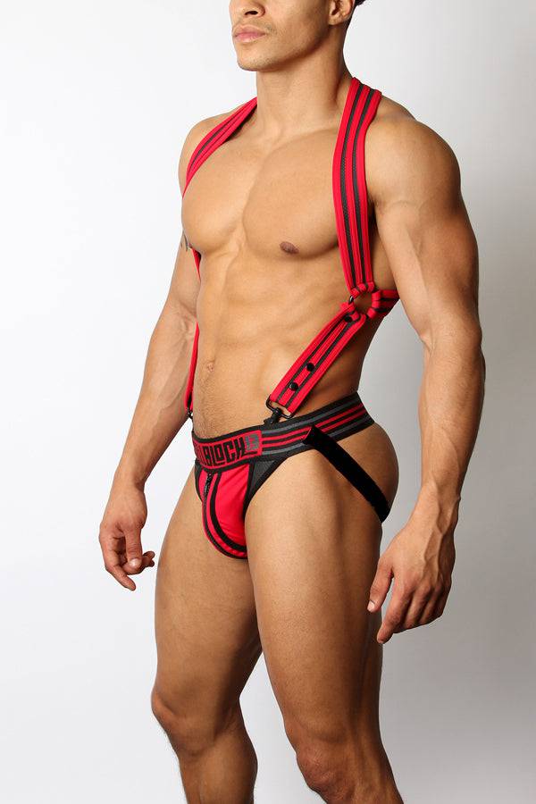 CellBlock Triple Threat Zipper Jockstrap - Image 7