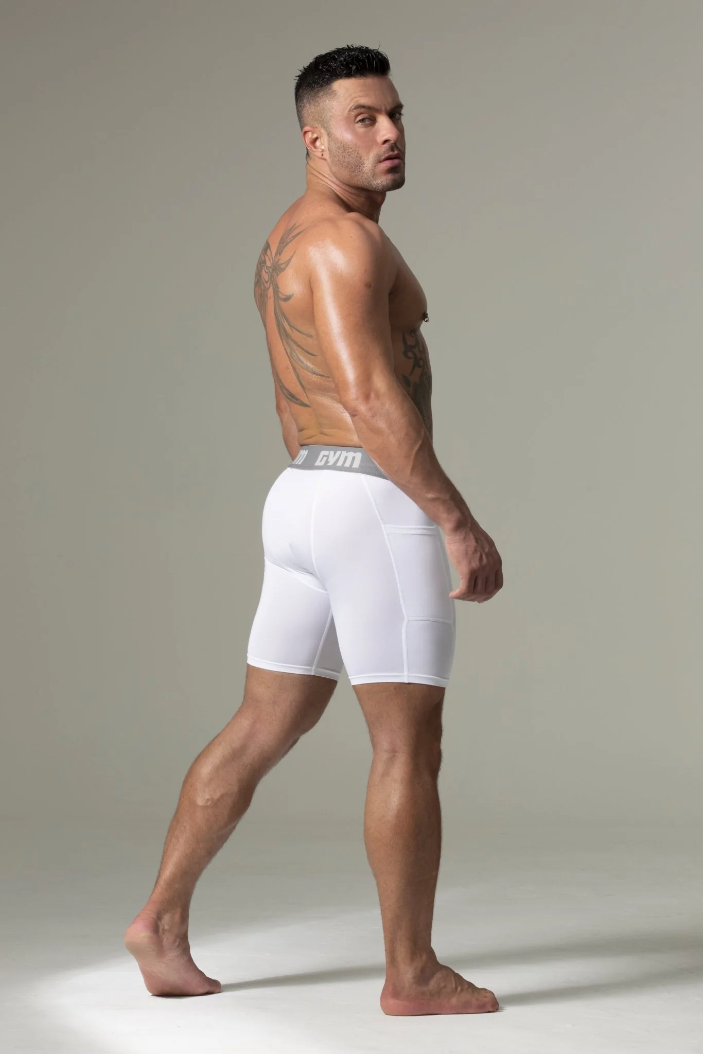 GYM Compression Short with Hard Cup Included - Image 4