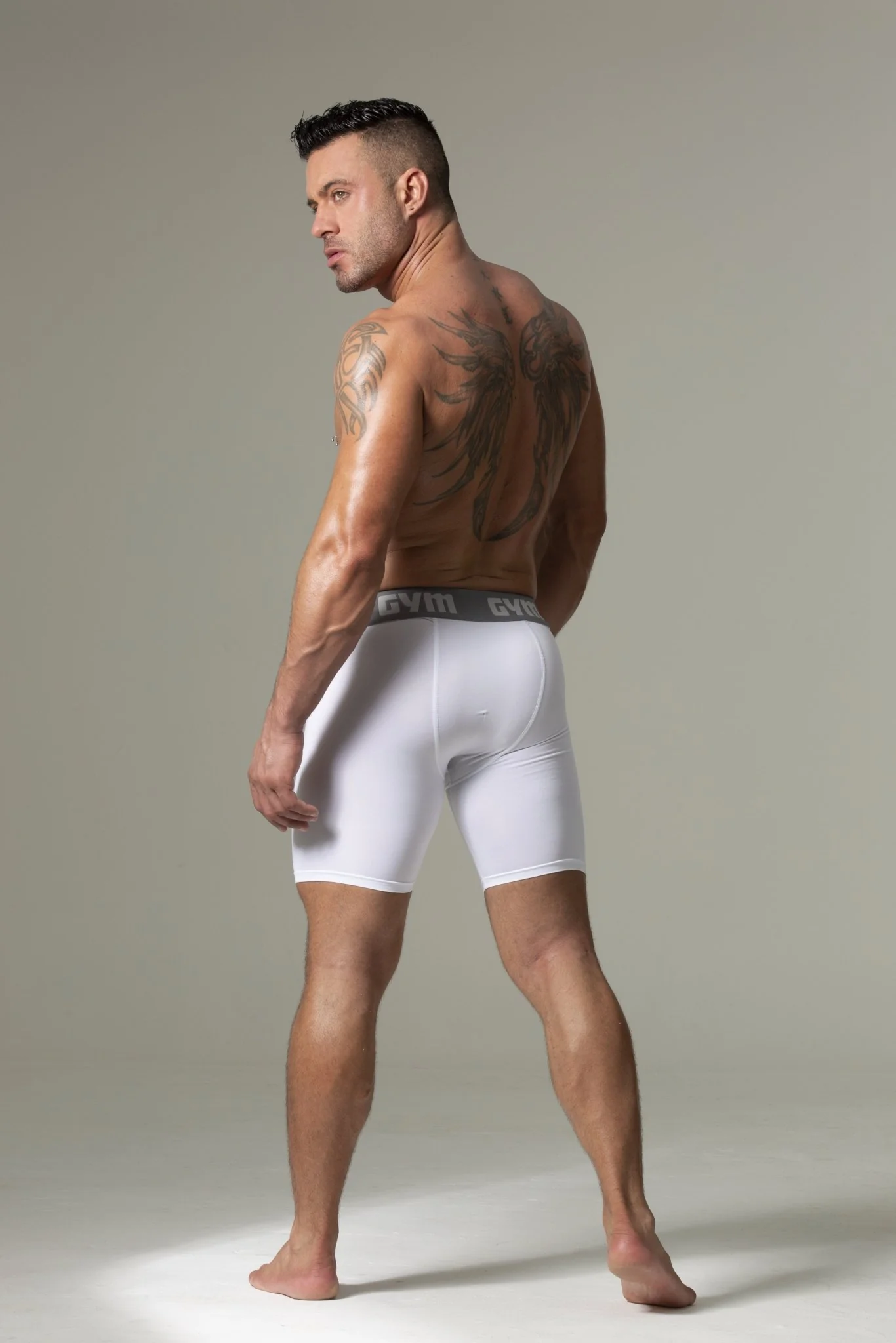 GYM Compression Short with Phone Pocket - Image 3