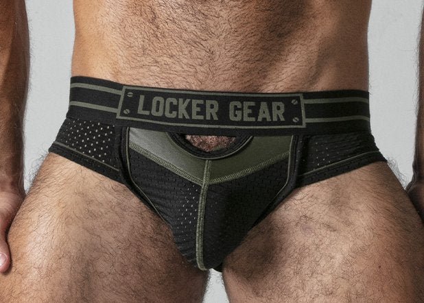 Locker Gear Bottomless Brief with Front Opening - Image 14