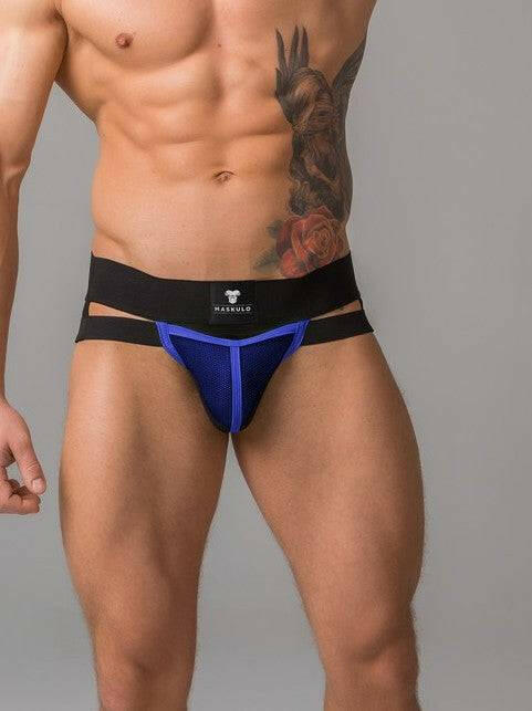 Maskulo Youngero Jockstrap with Mesh Cod Piece