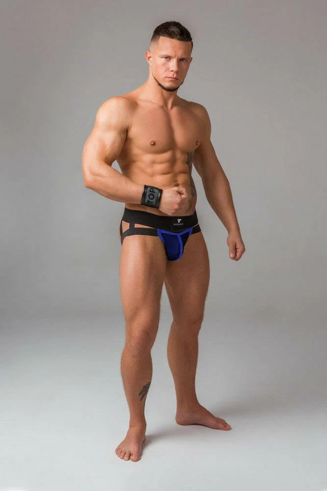 Maskulo Youngero Jockstrap with Mesh Cod Piece - Image 6